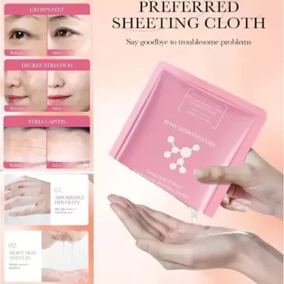 ماسک ورقه ای صورت کلاژن نیکوتین آمید بیوآکوا