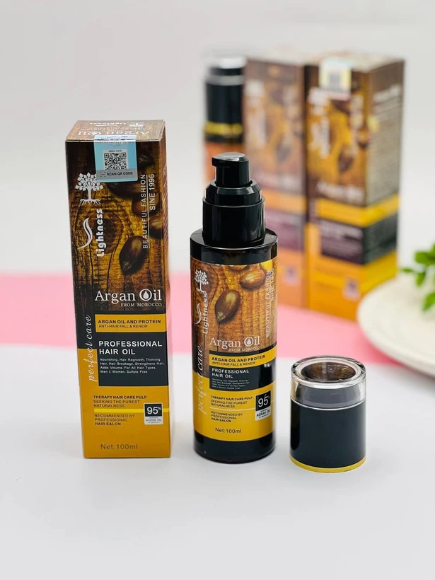 روغن مو آرگان لایتنس 100میل