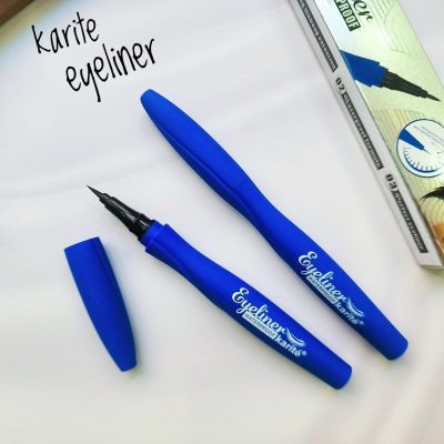 خط چشم ماژیکی آبی کاریته