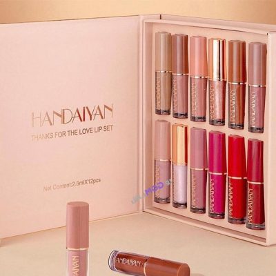 پک رژ لب مایع هندیان(پک 12 عددی)