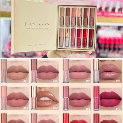 پک رژ لب مایع هندیان(پک 12 عددی)