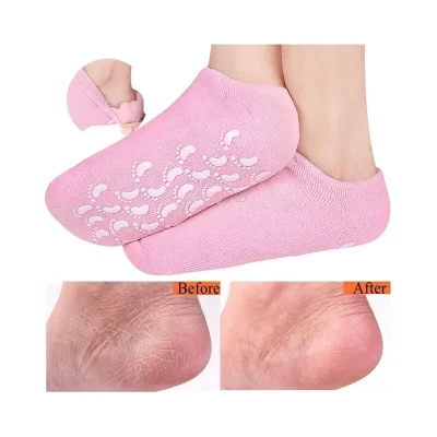 جوراب سیلیکونی مراقبت و ضد ترک پا وارداتی