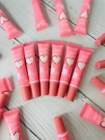 رژ گونه و بالم لب حرارتی صورتی پاستیلی