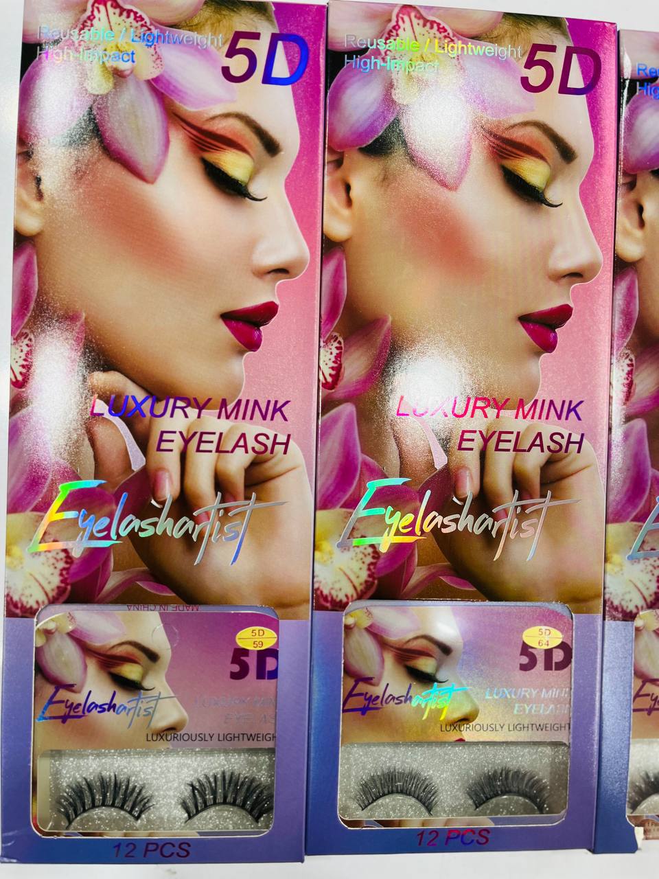 مژه مصنوعی 5 بعدی