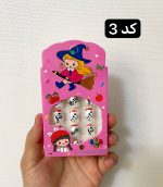 ناخن مصنوعی بچه گانه همراه با چسب دوطرفه