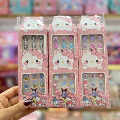 ناخن مصنوعی بچه گانه همراه با چسب دوطرفه