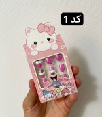 ناخن مصنوعی بچه گانه همراه با چسب دوطرفه