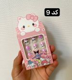 ناخن مصنوعی بچه گانه همراه با چسب دوطرفه