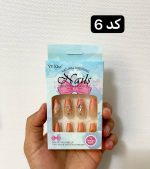 ناخن مصنوعی همراه با چسب دوطرفه