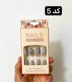 ناخن مصنوعی به همراه چسب دو طرفه
