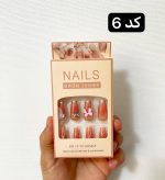 ناخن مصنوعی به همراه چسب دو طرفه
