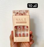 ناخن مصنوعی به همراه چسب دو طرفه