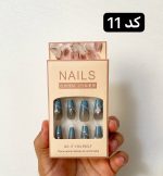 ناخن مصنوعی به همراه چسب دو طرفه