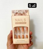 ناخن مصنوعی به همراه چسب دوطرفه