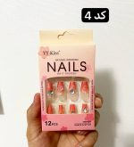 ناخن مصنوعی به همراه چسب دوطرفه
