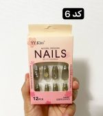 ناخن مصنوعی به همراه چسب دوطرفه