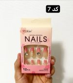 ناخن مصنوعی به همراه چسب دوطرفه