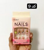 ناخن مصنوعی به همراه چسب دوطرفه