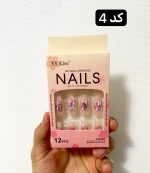 ناخن مصنوعی به همراه چسب دوطرفه