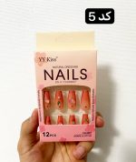 ناخن مصنوعی به همراه چسب دوطرفه