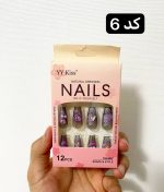 ناخن مصنوعی به همراه چسب دوطرفه