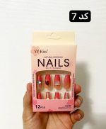 ناخن مصنوعی به همراه چسب دوطرفه