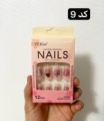 ناخن مصنوعی به همراه چسب دوطرفه