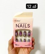 ناخن مصنوعی به همراه چسب دوطرفه