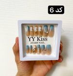 ناخن مصنوعی بلند قابدار به همراه چسب دوطرفه