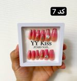 ناخن مصنوعی بلند قابدار به همراه چسب دوطرفه
