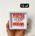 ناخن مصنوعی بلند قابدار به همراه چسب دوطرفه