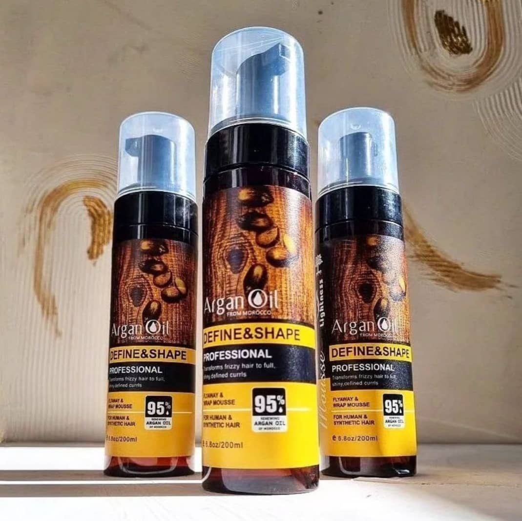 موس مو آرگان لایتنس حالت دهنده و ضد وز