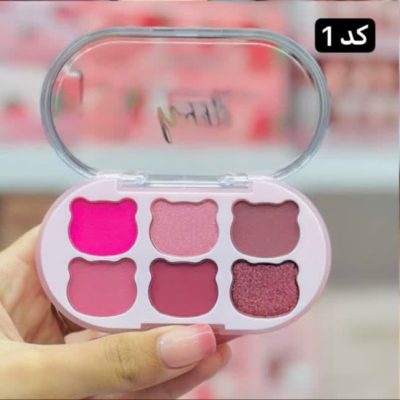 سایه 6 رنگ خرسی هدی موجی