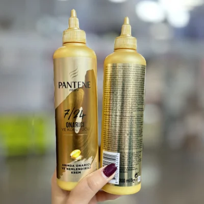 ماسک مو و کرم مو بعد حمام طلایی پنتن