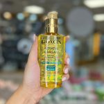 روغن مراقبتی مو ترمیم کننده و ضد ریزش آرگان و کراتین بیوکسین