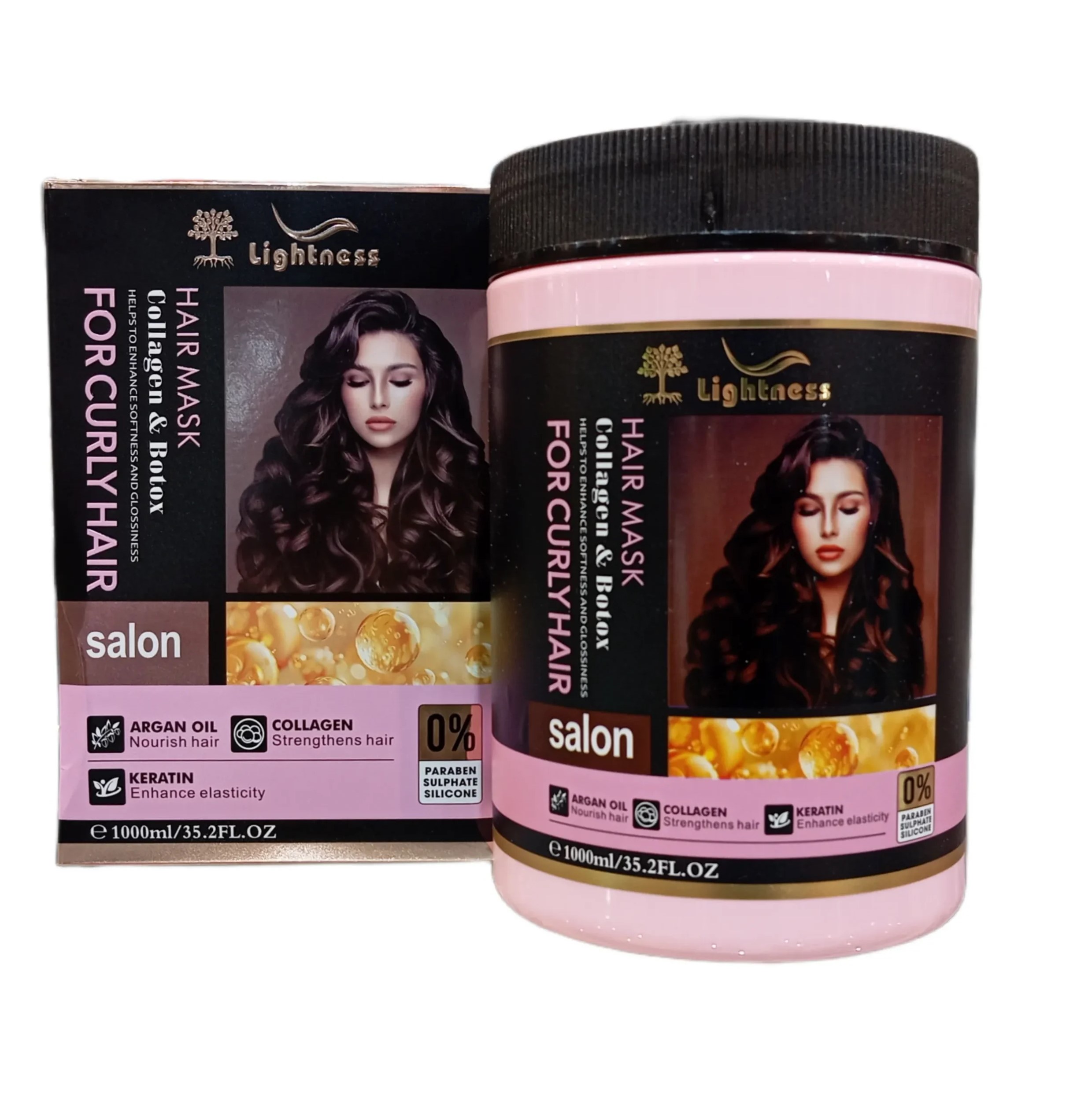 ماسک مو لایتنس بدون سولفات موی فر