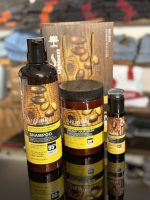 پک شامپو، ماسک مو و روغن آرگان بدون سولفات لایتنس اسلواکی اصل دارای هولوگرام