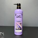 شامپو موی چرب لایتنس Lightnness مدل Oil control حاوی بیوتین حجم 900 میل
